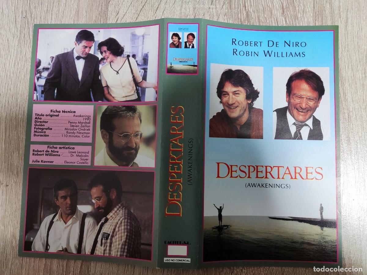 Cine: SOLO CARATULA CACITEL - DESPERTARES - ROBERT DE NIRO, ROBIN WILLIAMS, PENNY MARSHALL