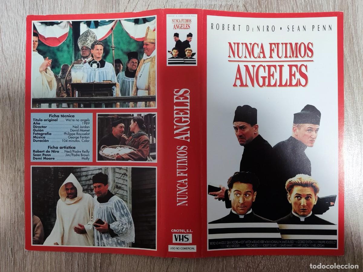 Cine: SOLO CARATULA CACITEL - NUNCA FUIMOS ANGELES - ROBERT DE NIRO, SEAN PENN
