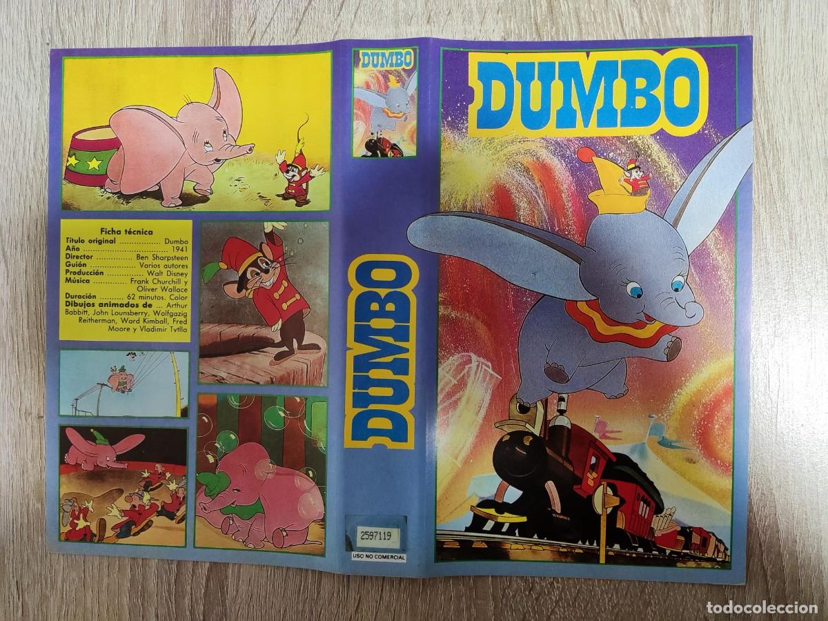 Cine: SOLO CARATULA CACITEL - DUMBO - WALT DISNEY