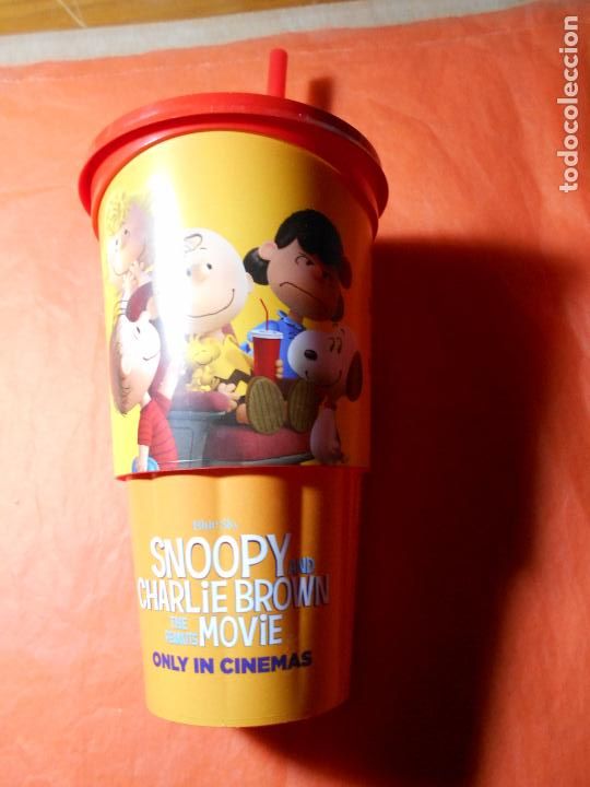 Cine: VASO CINE SNOOPY CHARLIE BROWN