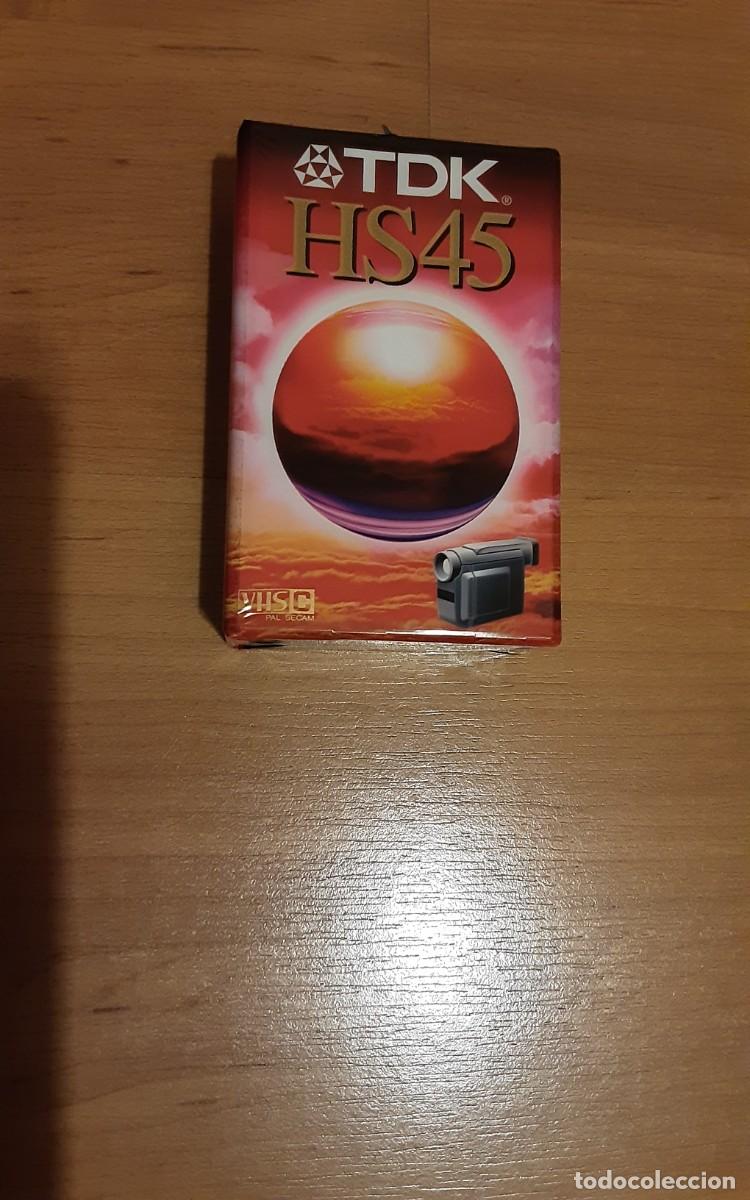 Cine: TDK HS45. Cinta para grabar, para videoc&aacute;mara. VHS. Precintada. Cinta video C&aacute;mara