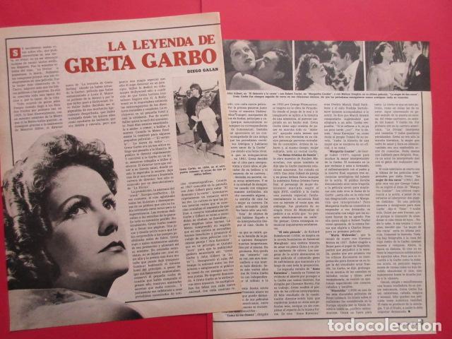 Cine: ARTICULO 1979 REF: TRI_02_ARTICULO -LEER INT.-2 PAG.- GRETA GARBO