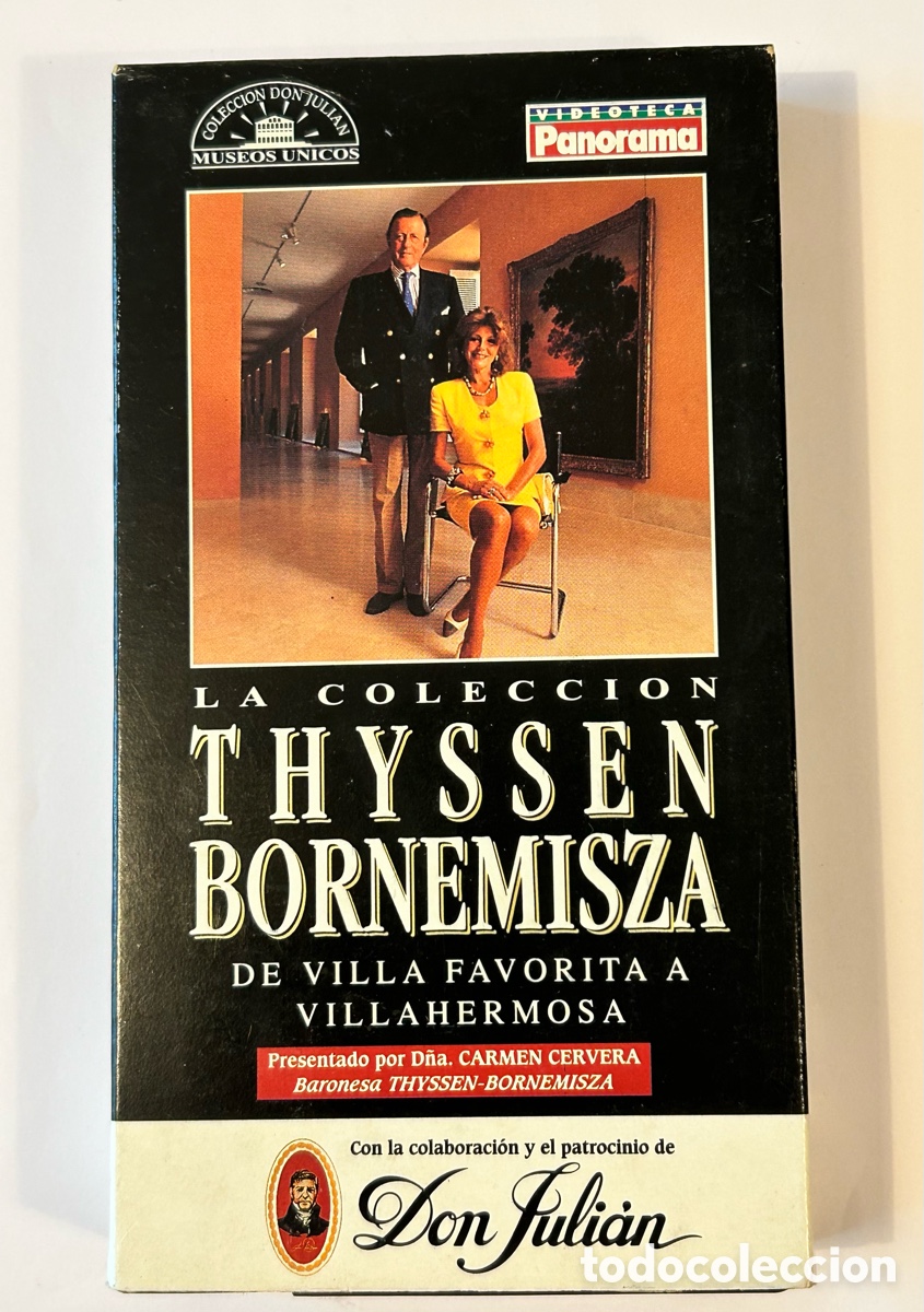 Cine: LA COLECCI&Oacute;N THYSSEN BORNEMISZA. PANORAMA. PUROS DON JULI&Aacute;N. VHS