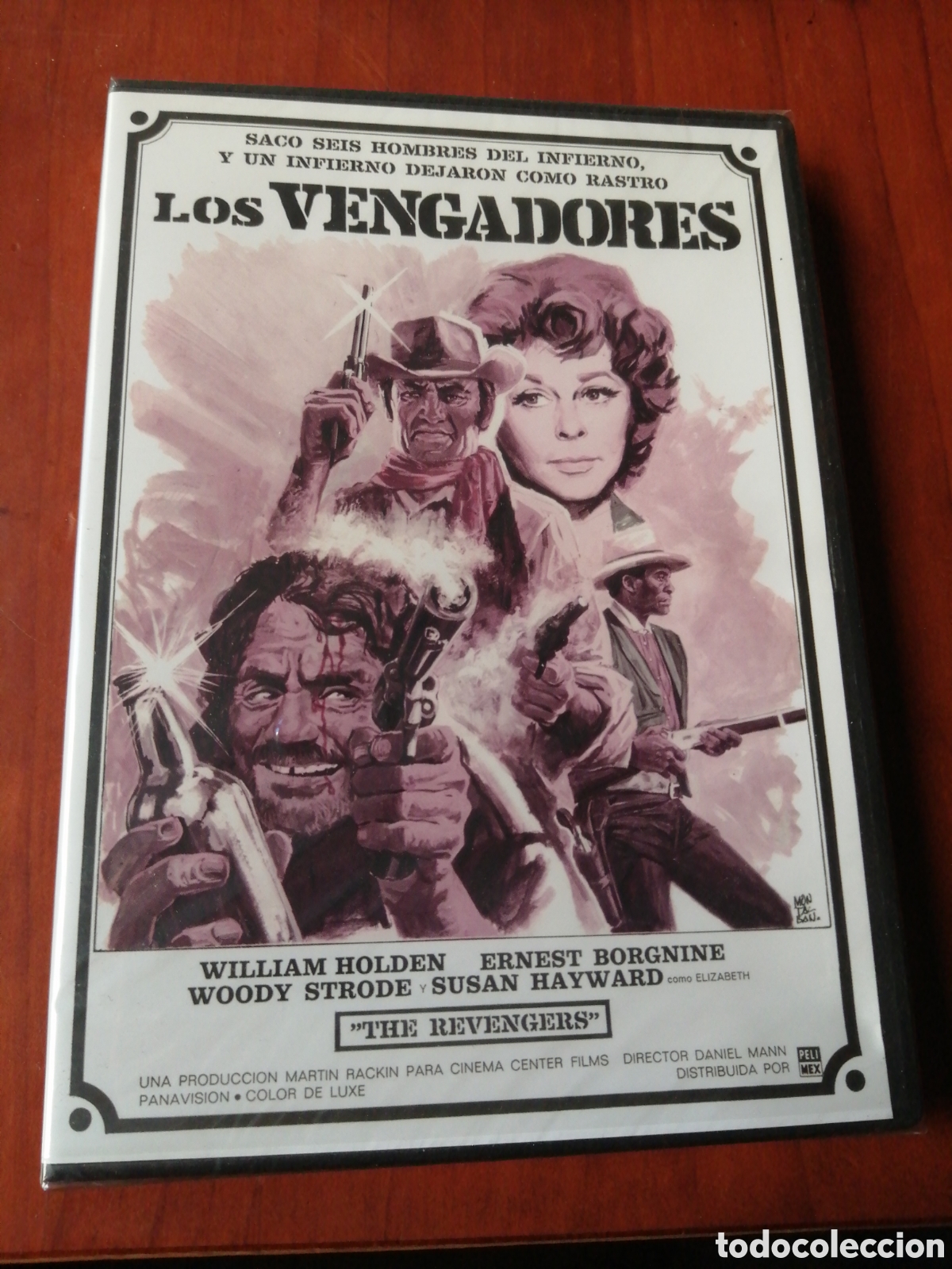 Cinema: DVD LOS VENGADORES CINE OESTE PRECINTADO WILLIAM HOLDEN, ERNERT BORGNINE