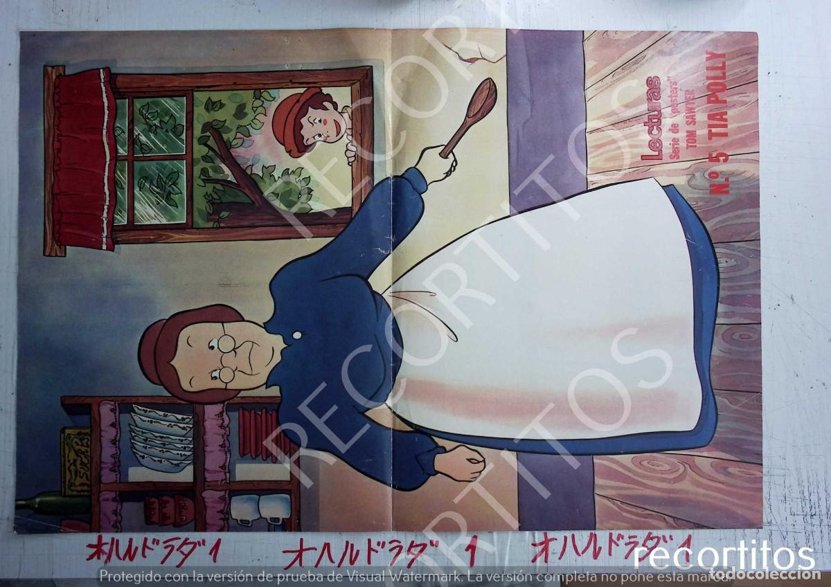 Cinema: poster lecturas tom sawyer n 5 tia polly
