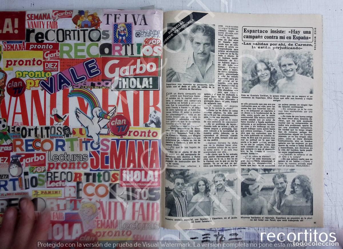 Cine: ESPARTACO SANTONI PERET GRACIELA ZARIKIAN