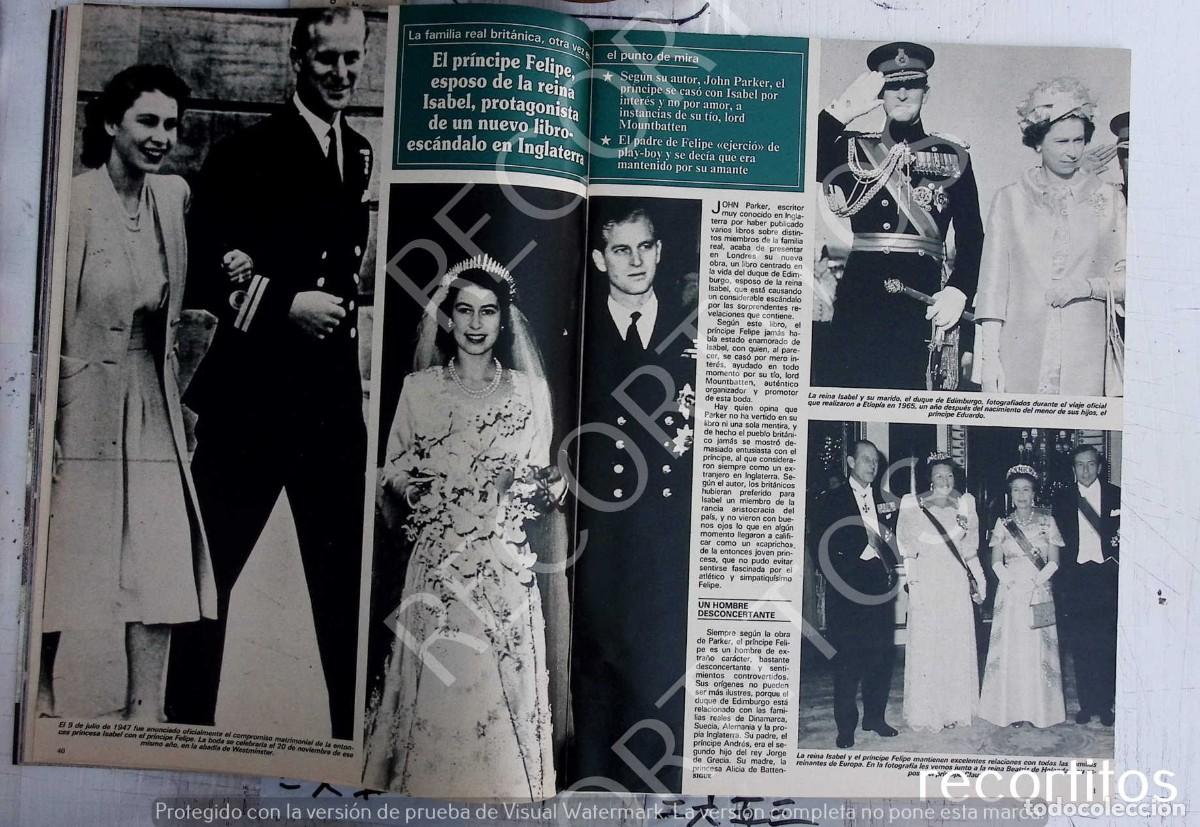 Kino: ISABEL II ELIZABETH FELIPE DE EDIMBURGO