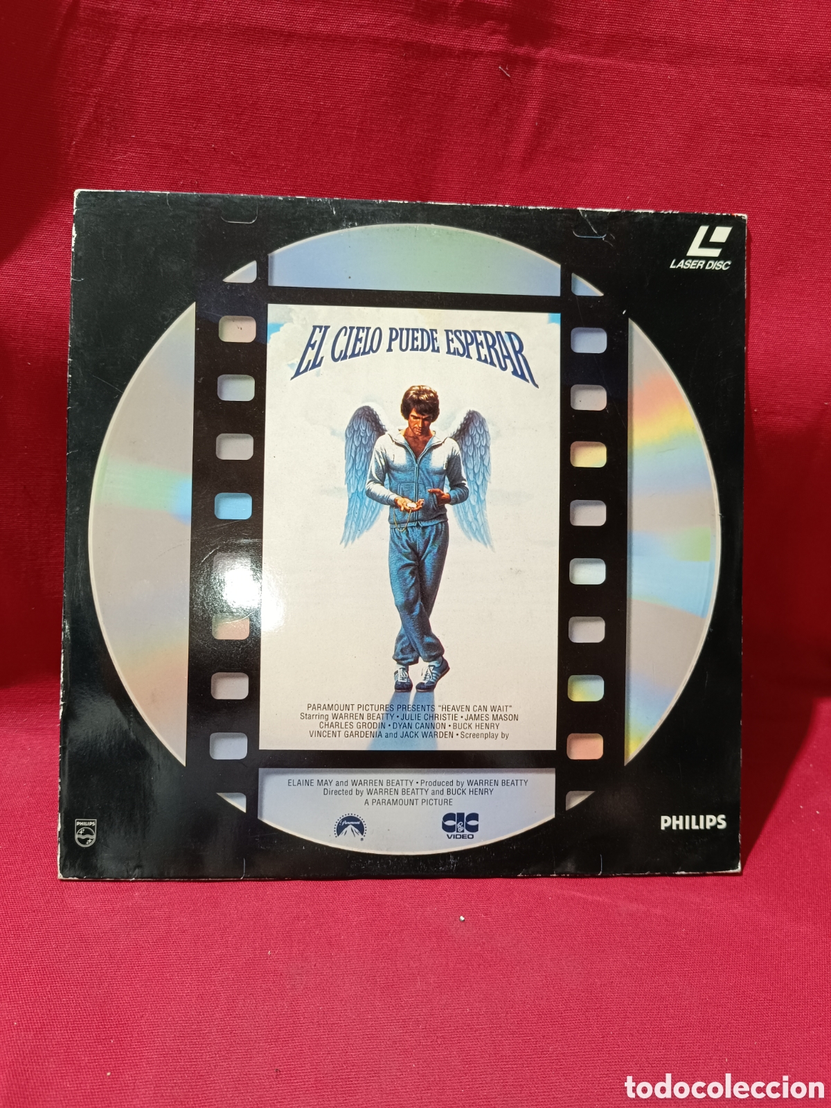 Cine: Laser disc El Cielo Puede Esperar Warren Beatty PHILIPS