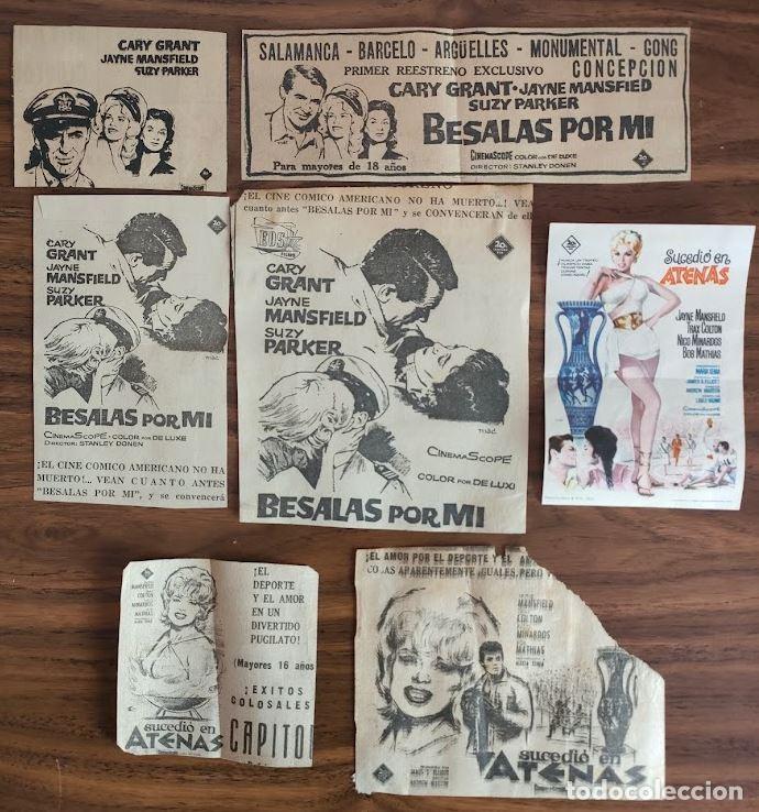 Kino: RECORTES ORIGINALES DE PRENSA - SUCEDIO EN ATENAS, BESALAS POR MI, JAYNE MANSFIELD