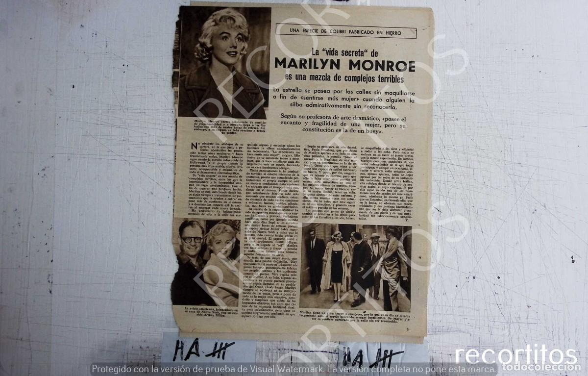 Cine: MARILYN MONROE - Foto 1