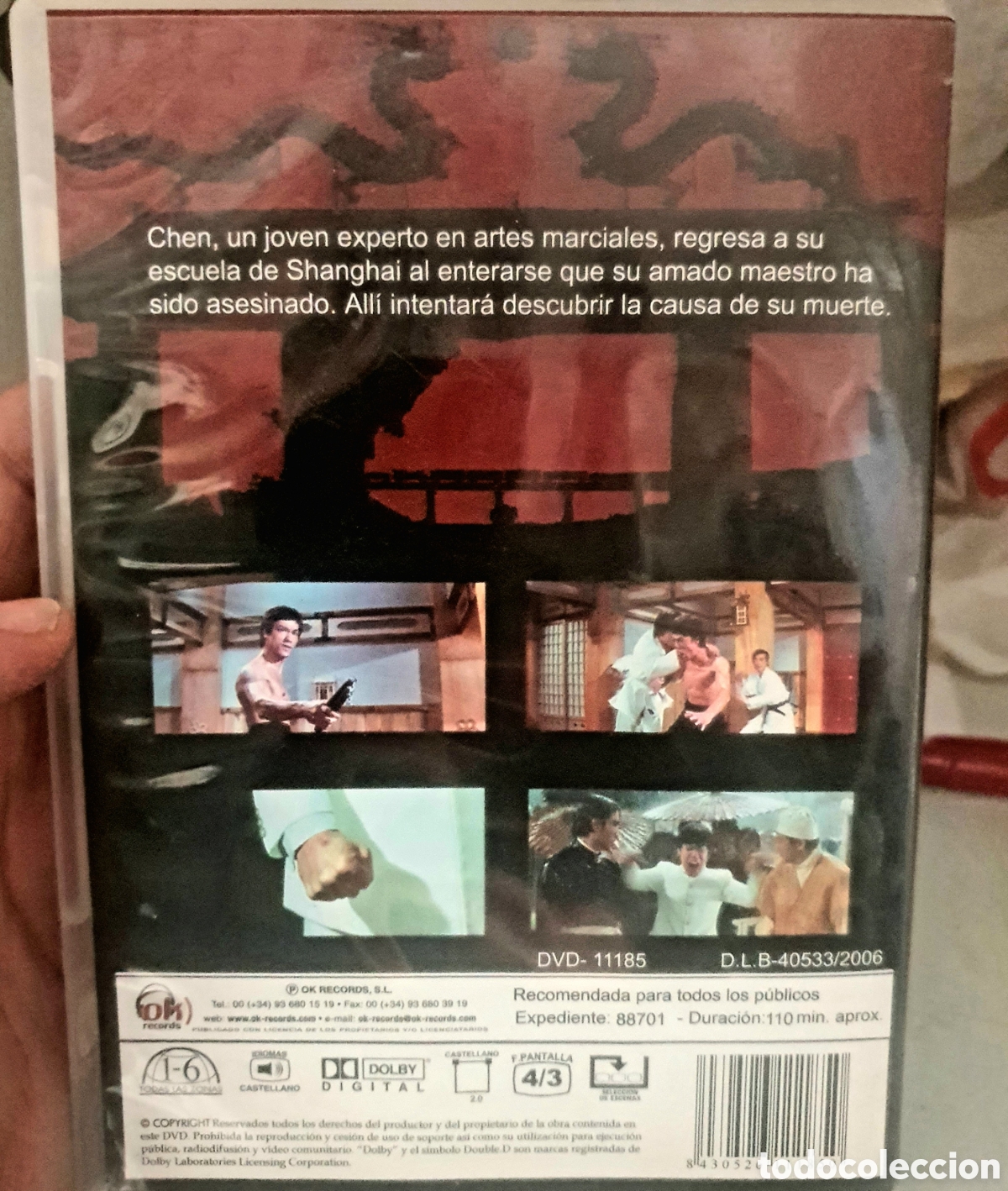 Cine: DVD CHINESE CONNECTION BRUCE LEE - Foto 3