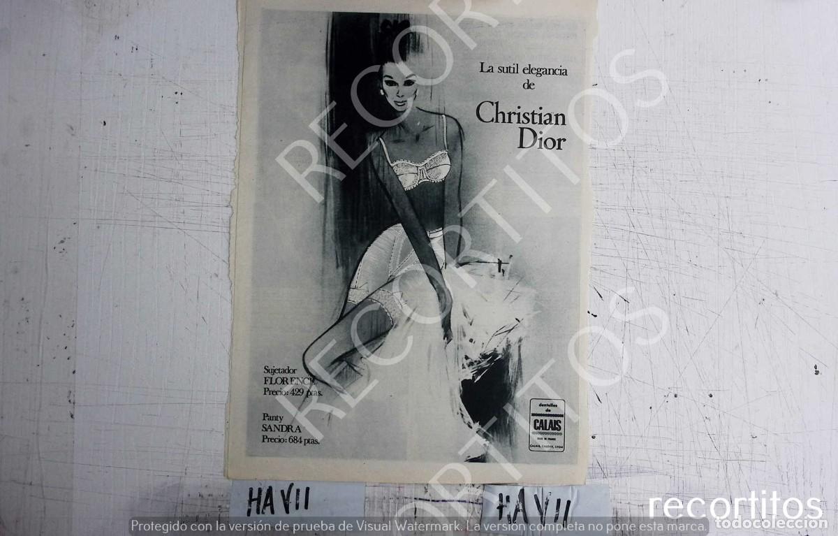 Cinema: CHRISTIAN DIOR MEDIAS LENCERIA ANUNCIO PUBLICICDAD