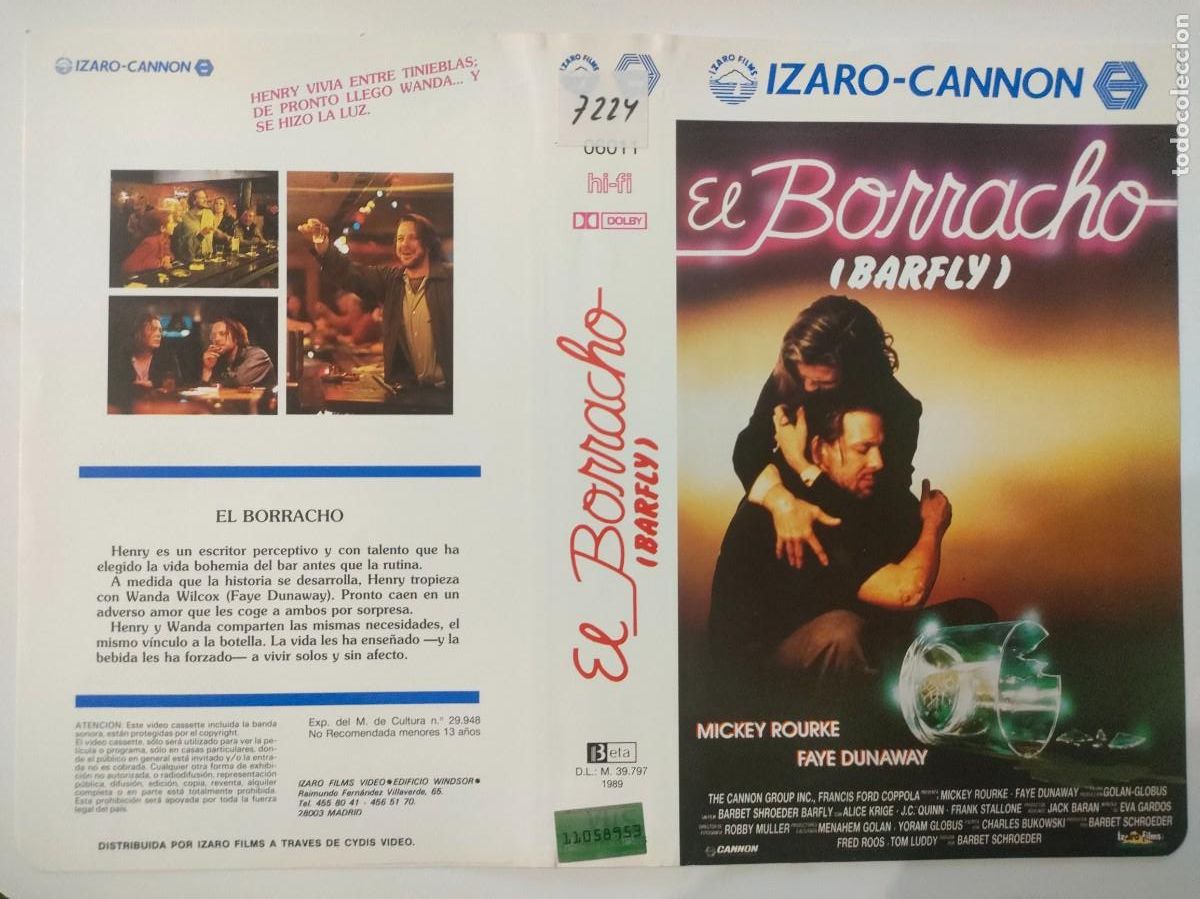 Cine: CARATULA - EL BORRACHO BETA IZARO CANNON - Foto 1