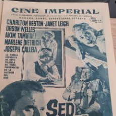 Cine: VARIOS ANUNCIOS CINE 1962