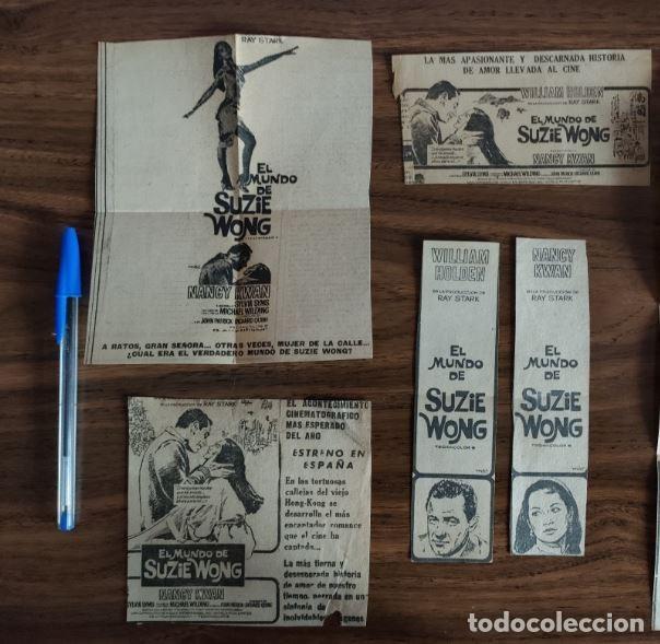 Kino: RECORTES ORIGINALES DE PRENSA - EL MUNDO DE SUZIE WONG, NANCY KWAN