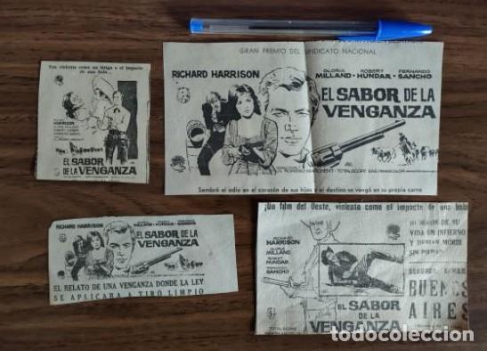 Kino: RECORTES ORIGINALES DE PRENSA - EL SABOR DE LA VENGANZA, RICHARD HARRISON