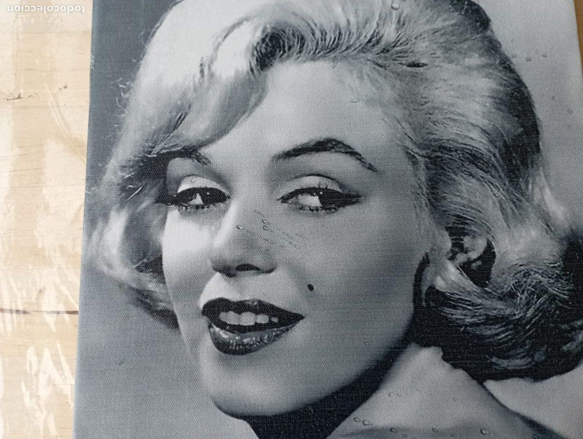 Cine: PLANCHA VINILO MADERA DE MARILYN MONROE - Foto 2