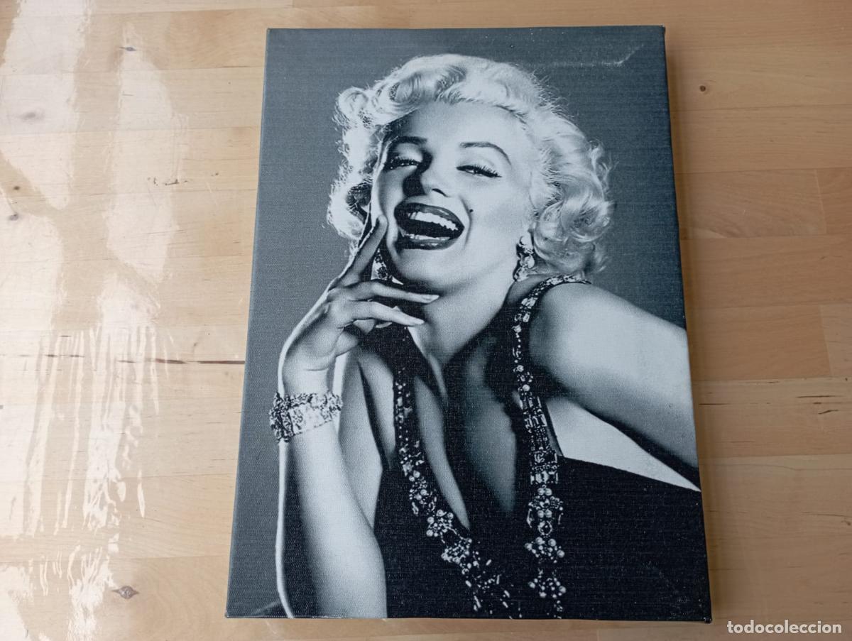 Cine: PLANCHA VINILO MADERA DE MARILYN MONROE - Foto 3
