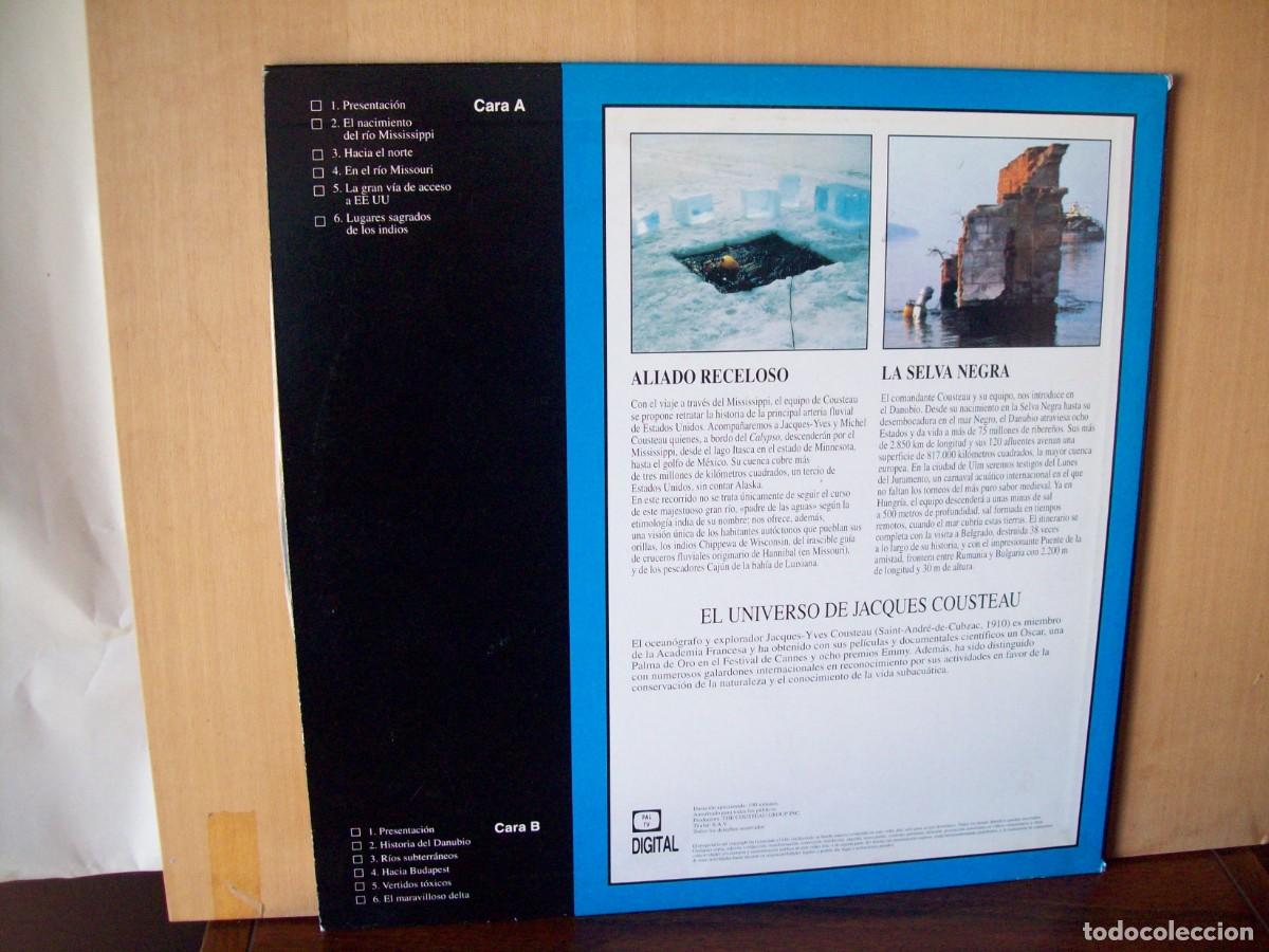 Cine: EL UNIVERSO DE JACQUES COUSTEAU - LASER DISC - Foto 2
