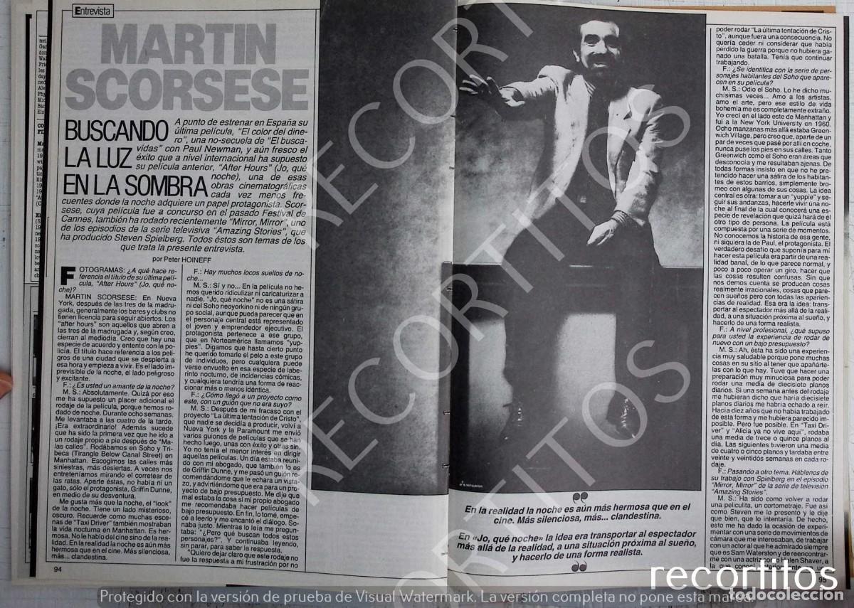 Cin&eacute;ma: MARTIN SCORSESE