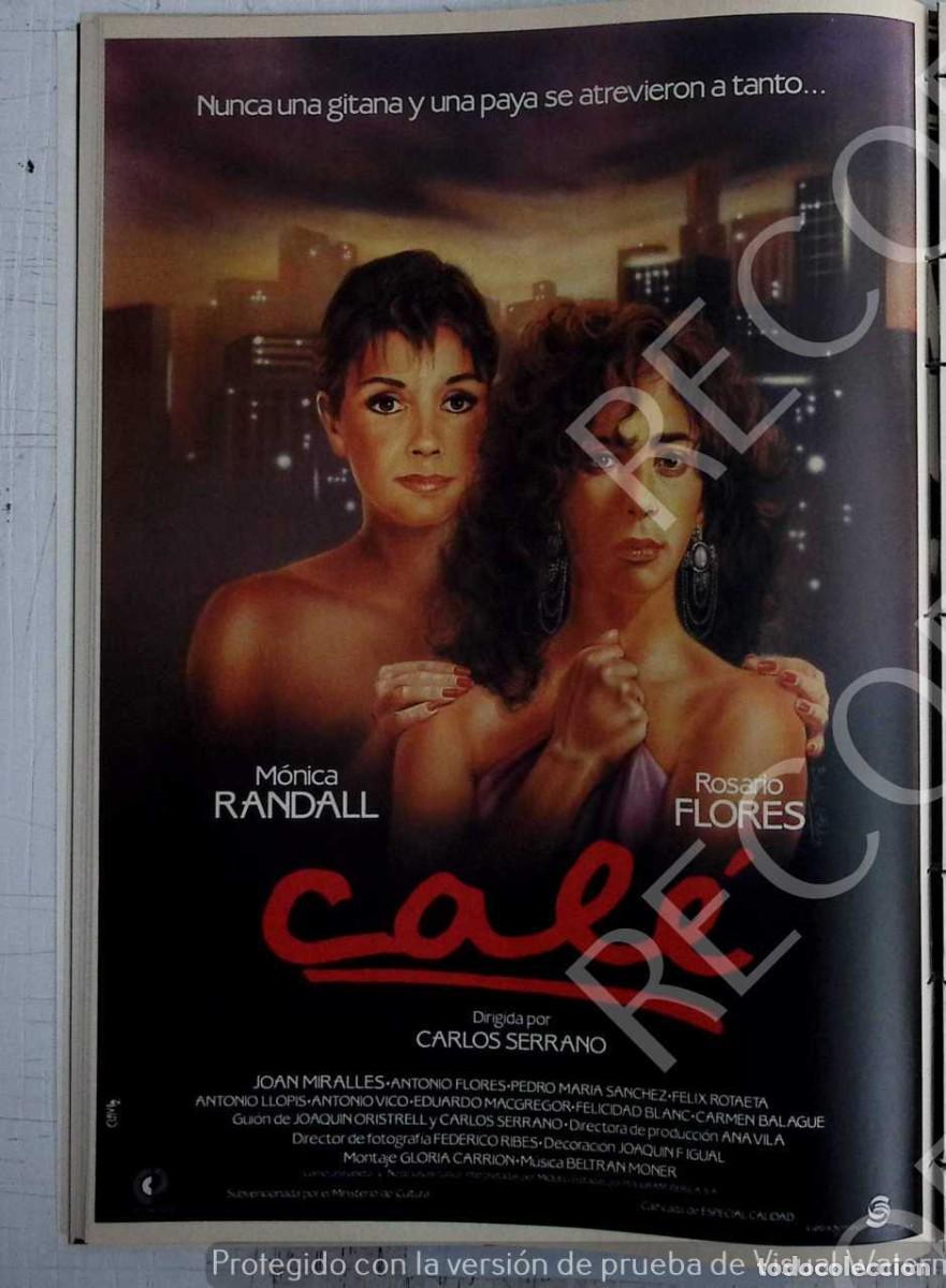 Cinema: ROSARIO FLORES MONICA RANDALL CALE CINE QUINQUI CARLOS SERRANO
