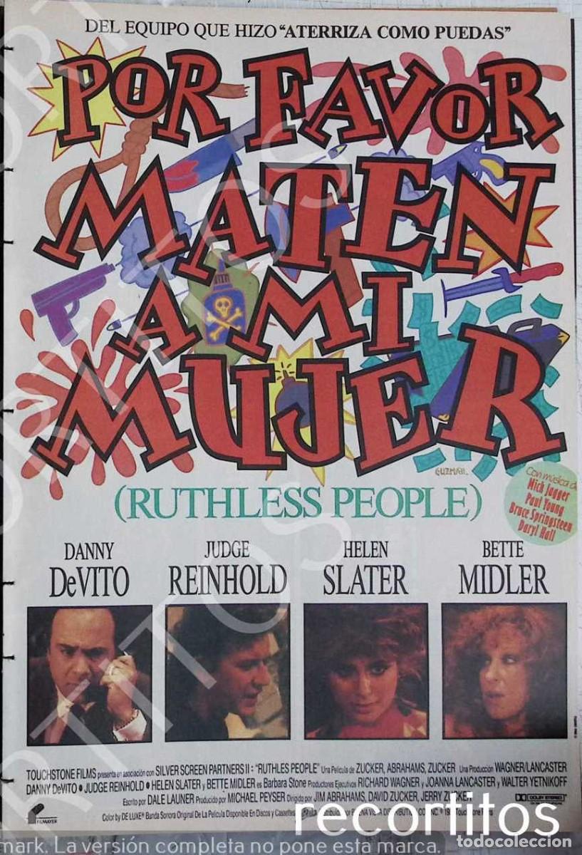 Cin&eacute;ma: BETTE MIDLER HELEN SLATER DANNY DEVITO