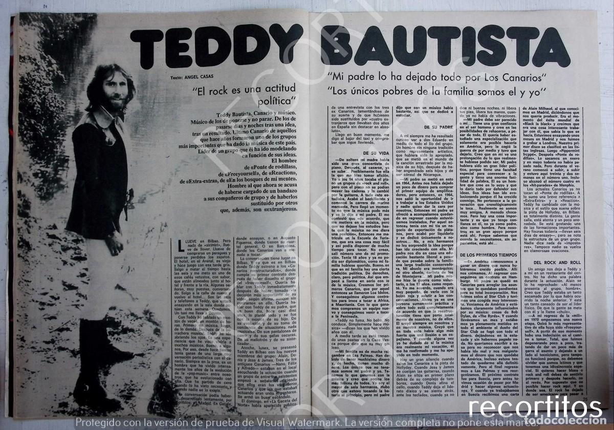 Cine: teddy bautista los canarios - Foto 1