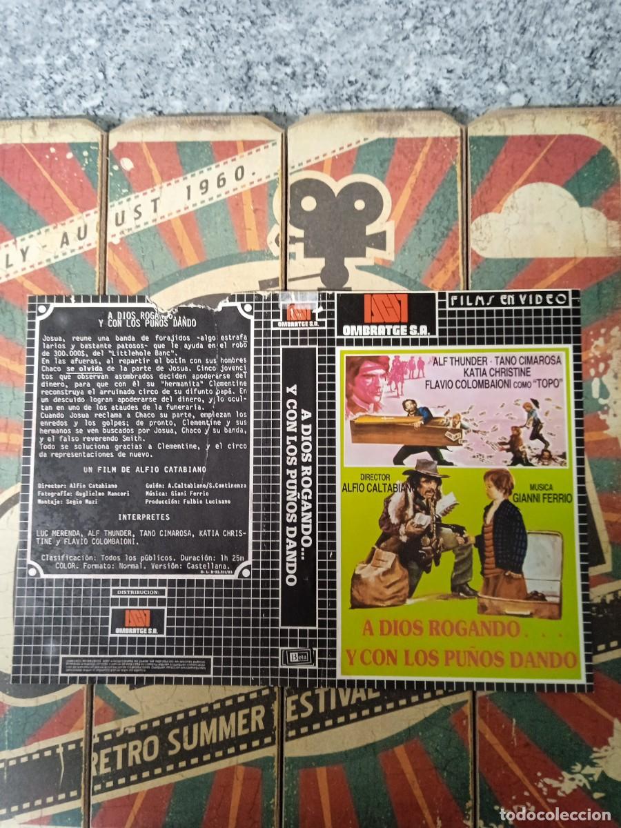 Cine: Car&aacute;tula Beta A Dios rogando... Y con los pu&ntilde;os dando - Foto 1