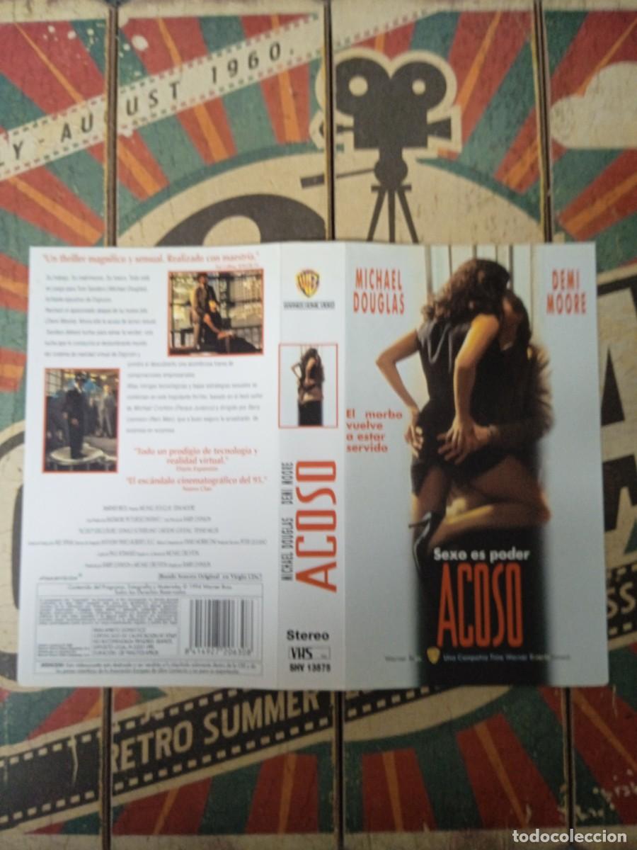 Cine: Car&aacute;tula VHS Acoso
