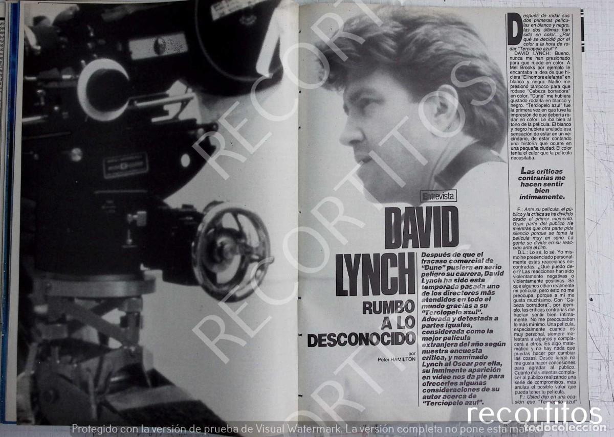 Cine: DAVID LYNCH - Foto 1