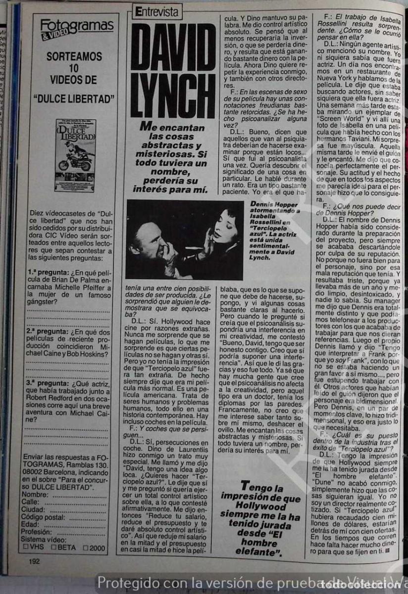 Cine: DAVID LYNCH - Foto 2