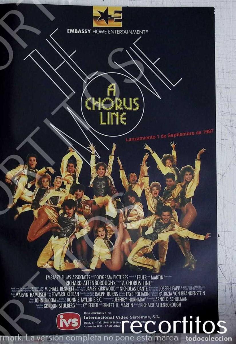 Cin&eacute;ma: A CHORUS LINE