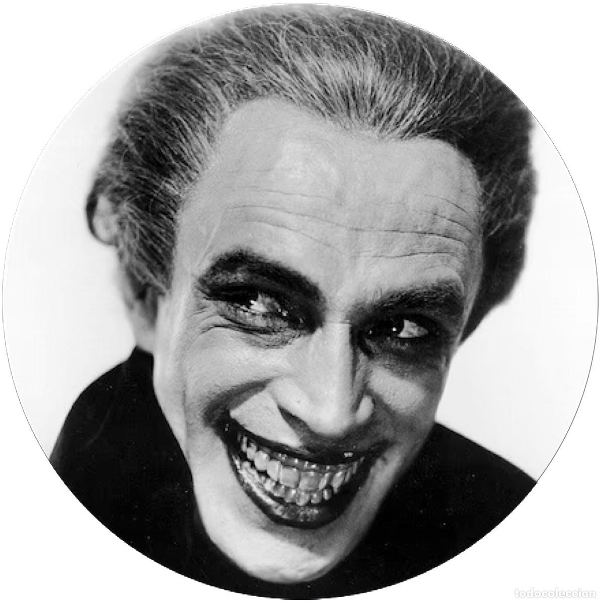 Cine: Chapa/Badge El Hombre Que R&iacute;e . pin button the man who laughs conrad veidt