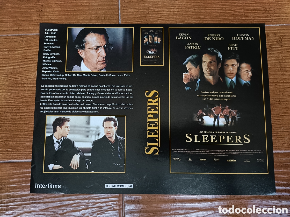 Cine: Car&aacute;tula Interfilms VHS Sleepees