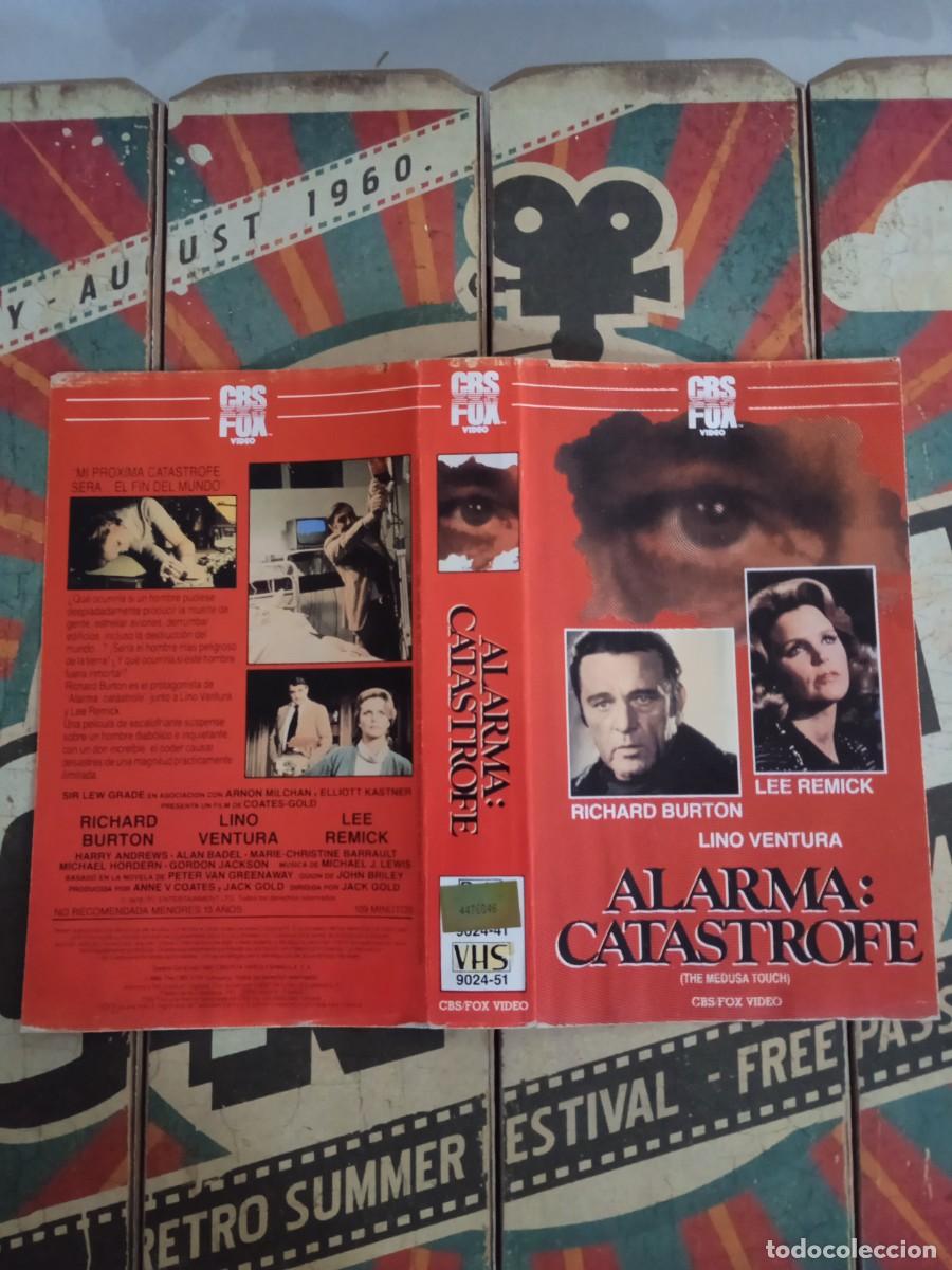 Cinema: Car&aacute;tula VHS Alarma : Cat&aacute;strofe