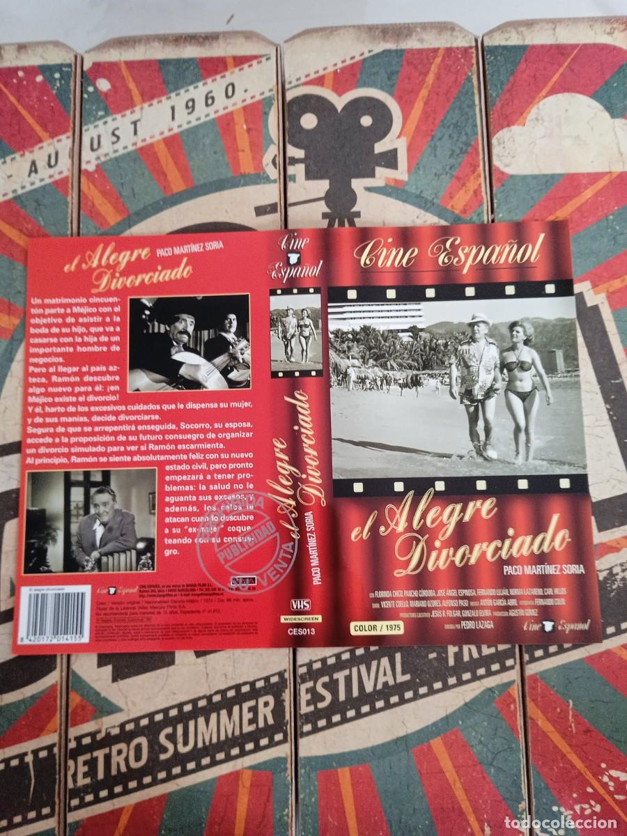 Cine: Car&aacute;tula VHS El alegre divorciado