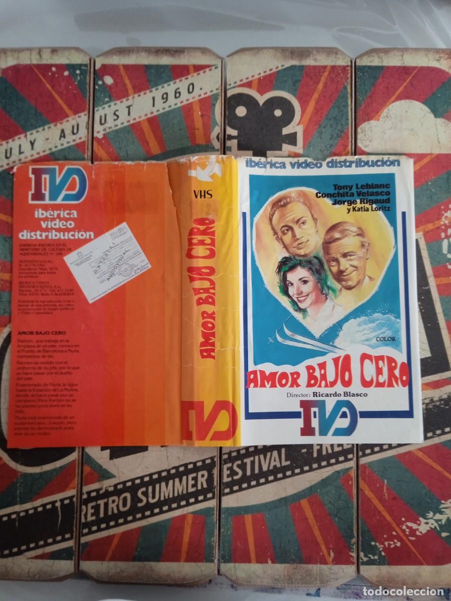 Cinema: Car&aacute;tula VHS Amor bajo cero