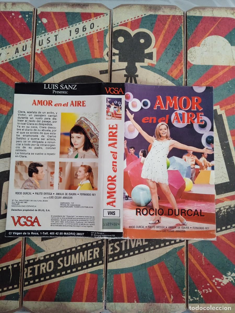 Cinema: Car&aacute;tula VHS Amor en el aire