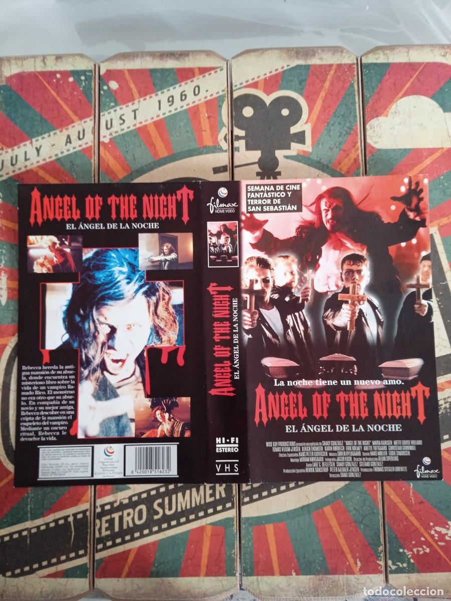 Cinema: Car&aacute;tula VHS El angel de la noche