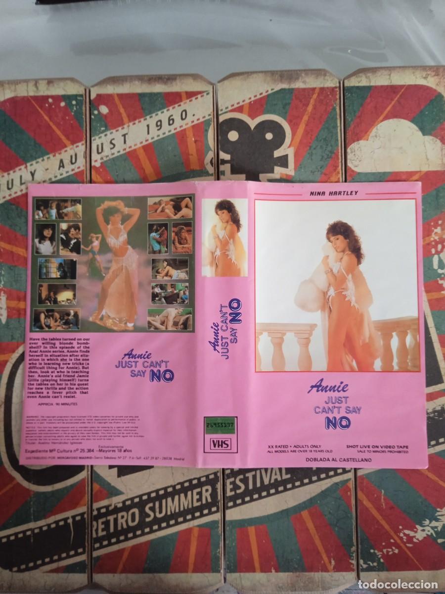 Cinema: Car&aacute;tula VHS Annie just can't say no