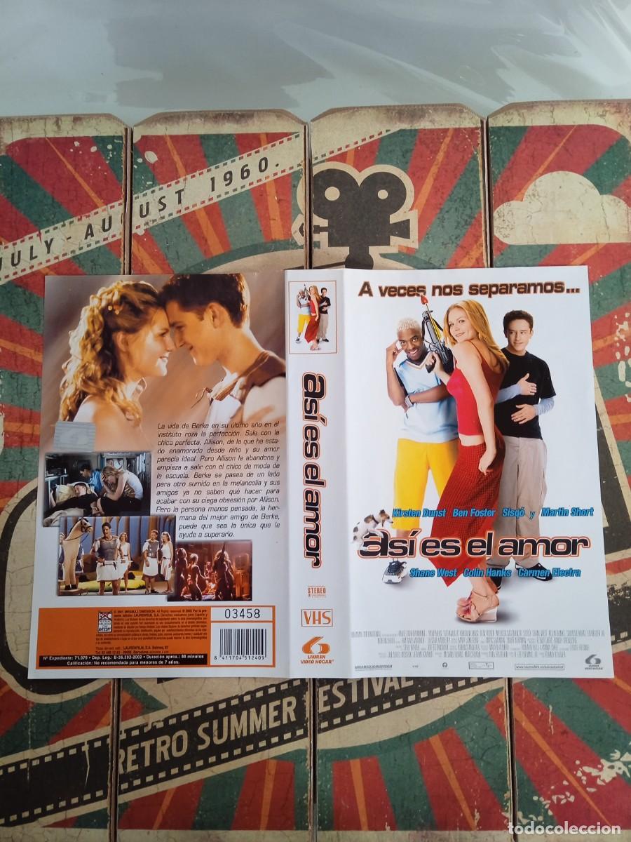 Cinema: Car&aacute;tula VHS As&iacute; es el amor