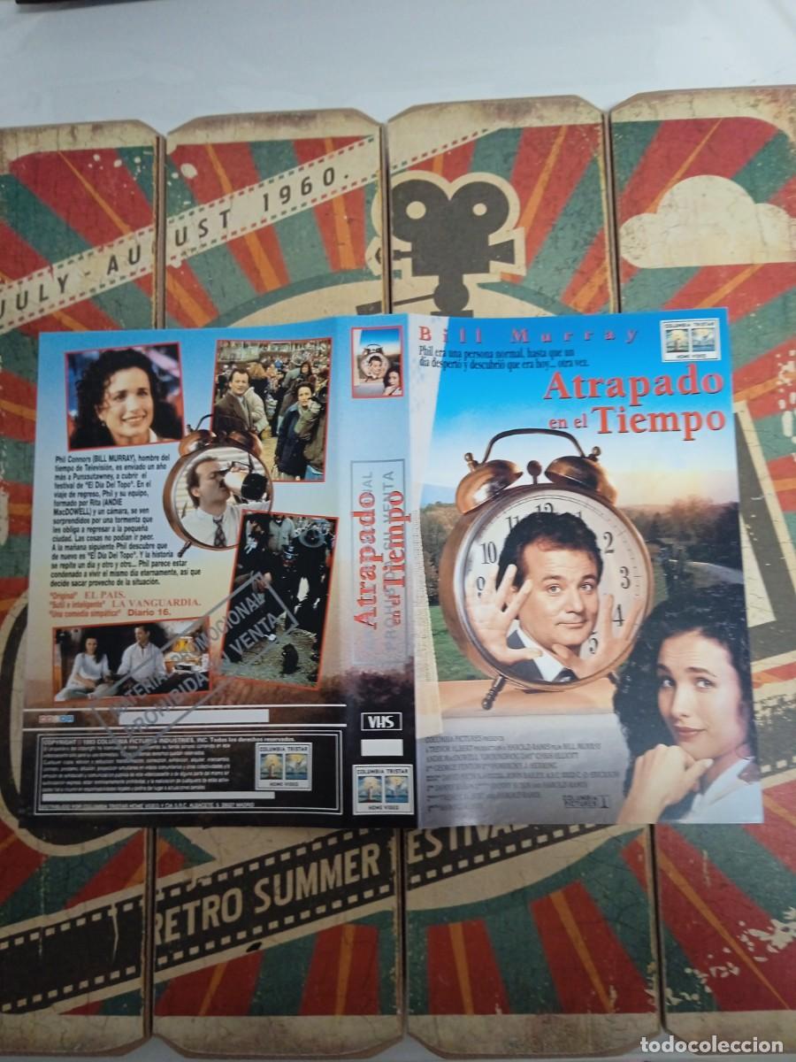 Cinema: Car&aacute;tula VHS Atrapado en el tiempo