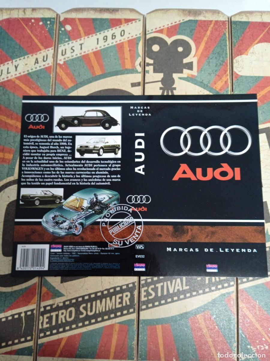 Cinema: Car&aacute;tula VHS Audi