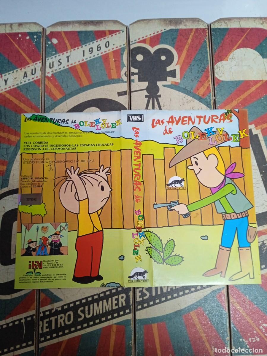 Cinema: Car&aacute;tula VHS Las aventuras de Bolekv Lolek