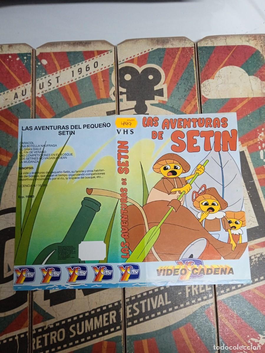 Cinema: Car&aacute;tula VHS Las aventuras de Setin