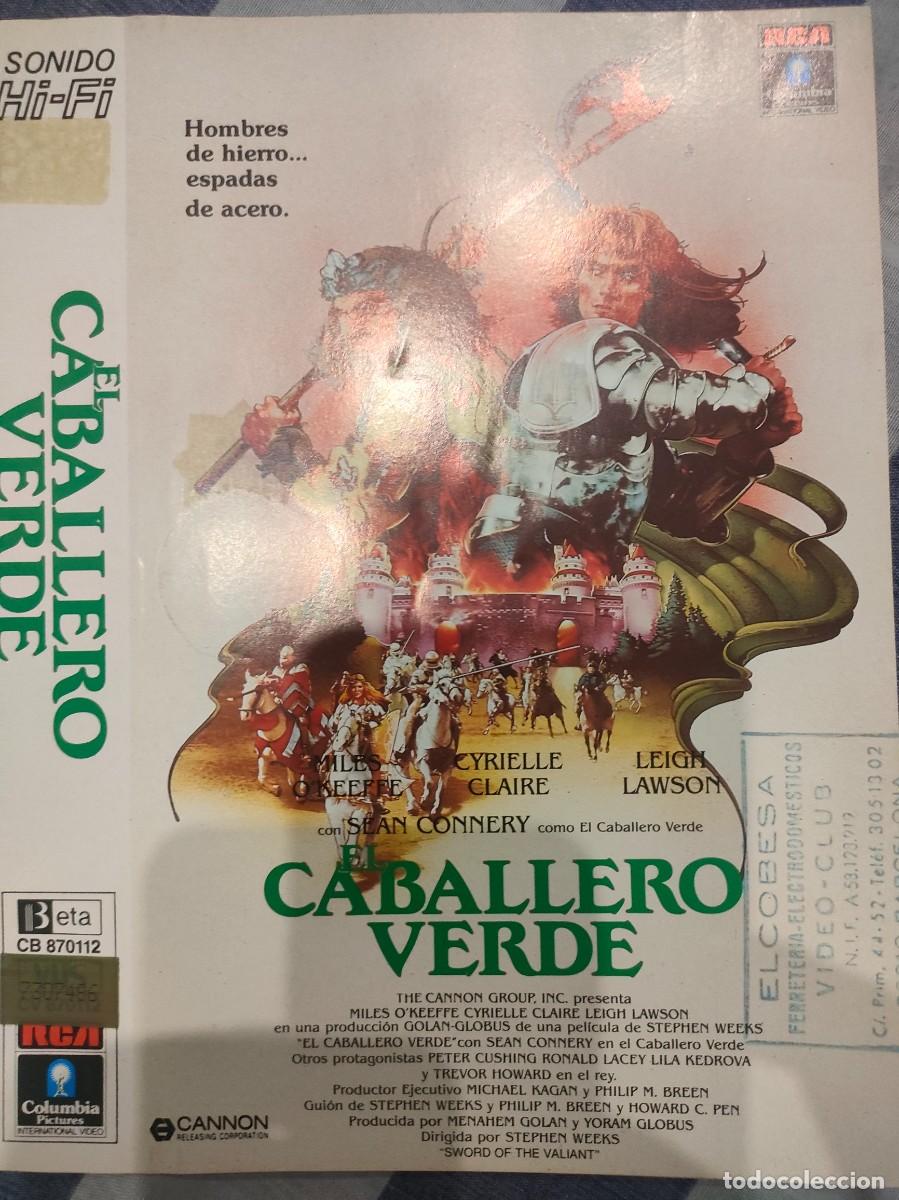 Cine: CARATULA - BETA EL CABALLERO VERDE RCA - Foto 2