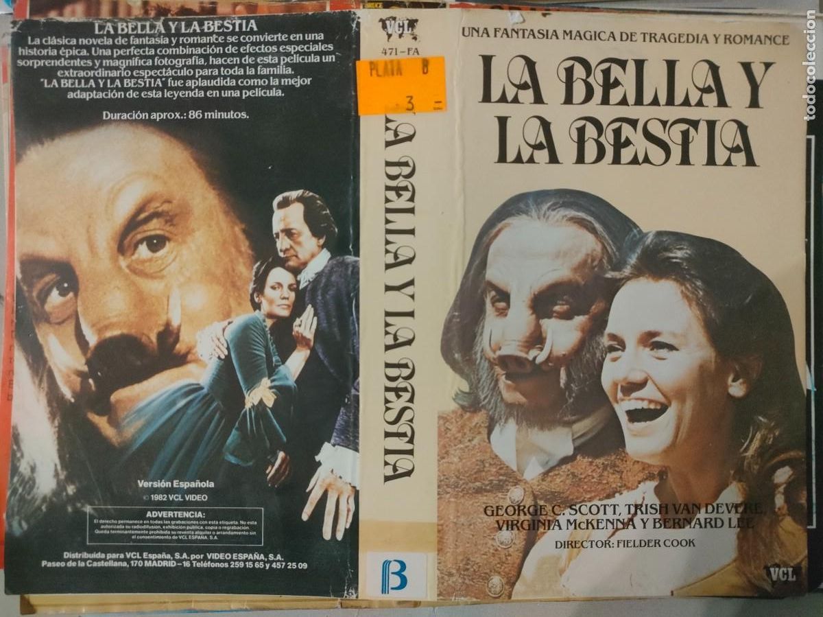 Cine: CARATULA - BETA LA BELLA Y LA BESTIA VCL - Foto 1