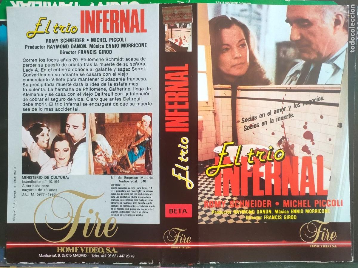 Cine: CARATULA - BETA EL TRIO INFERNAL FIRE - Foto 1