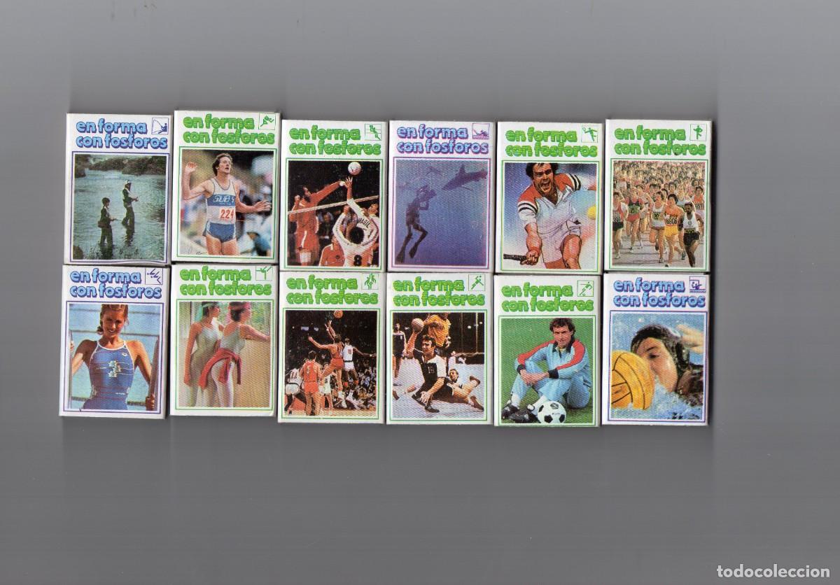 Cin&eacute;ma: Cajas de cerillas F&oacute;sforos del Pirineo (FOPSA) serie completa En Forma con F&oacute;sforos