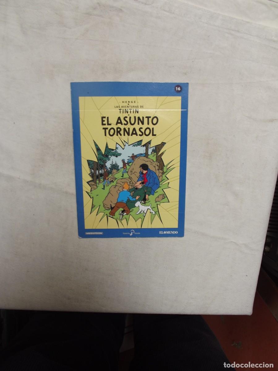 Cine: DVD HERGE LAS AVENTURAS DE TINTIN - EL ASUNTO TORNASOL N&ordm; 16 ( SOBRE DE CARTON )